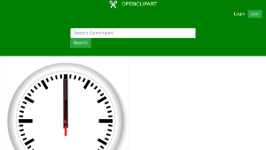 openclipart圖庫：Animated Clock-資源代表圖