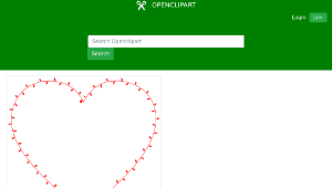 openclipart圖庫：Ivy Heart縮圖