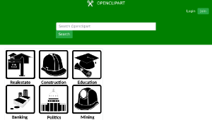 openclipart圖庫：industry icons II