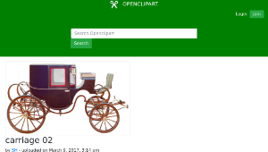 openclipart圖庫：carriage 02縮圖