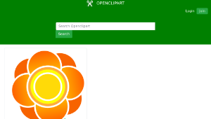 openclipart圖庫：Flower縮圖