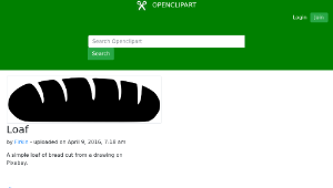 openclipart圖庫：Loaf縮圖