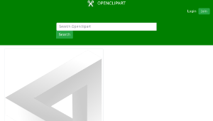openclipart圖庫：Penrose Triangle-資源代表圖