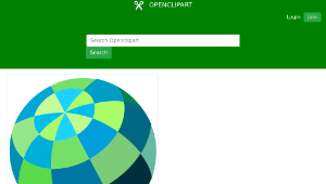 openclipart圖庫：Two colored ball 2-資源代表圖