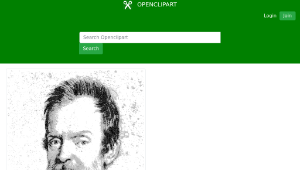 openclipart圖庫：Galileo Galilei