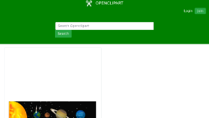 openclipart圖庫：Solar system