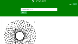 openclipart圖庫：hipotrochoid-資源代表圖