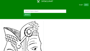 openclipart圖庫：Janus's head-資源代表圖