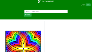openclipart圖庫：Rainbow Effects 2縮圖