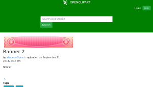 openclipart圖庫：Banner 2-資源代表圖