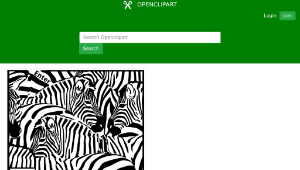 openclipart圖庫：Zebras Maze with Hidden Kitten-資源代表圖