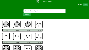 openclipart圖庫：All Plug Types-資源代表圖