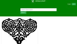 openclipart圖庫：Decorative divider 3縮圖