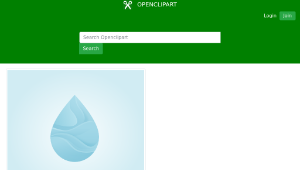 openclipart圖庫：World water day-資源代表圖
