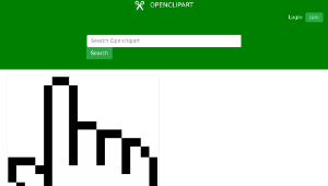 openclipart圖庫：Mouse pointer縮圖