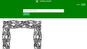 openclipart圖庫：frame outline縮圖