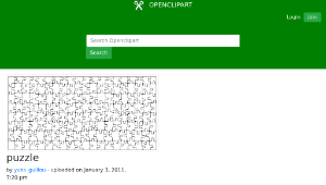 openclipart圖庫：puzzle-資源代表圖