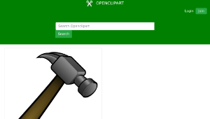 openclipart圖庫：Hammer縮圖