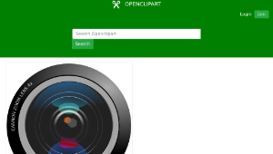 openclipart圖庫：Camera Lens-資源代表圖