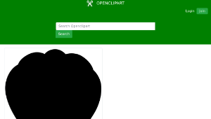openclipart圖庫：Hot Air Balloon outline silhouette-資源代表圖