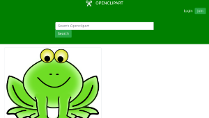 openclipart圖庫：Frog縮圖