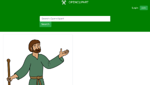 openclipart圖庫：Paul of Tarsus-資源代表圖