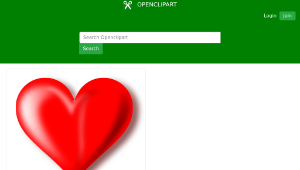openclipart圖庫：Heart-資源代表圖