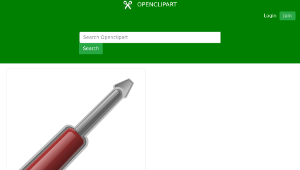 openclipart圖庫：screwdriver-資源代表圖
