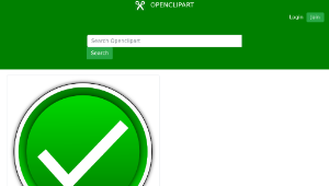 openclipart圖庫：Yes button. Boton Si-資源代表圖