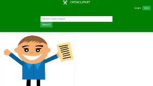 openclipart圖庫：Mr Happy縮圖