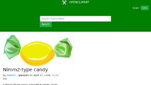 openclipart圖庫：Nimm2-type candy