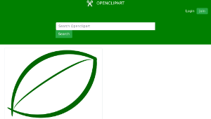 openclipart圖庫：Small Green Leaf Icon-資源代表圖