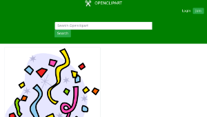 openclipart圖庫：Party 2-資源代表圖