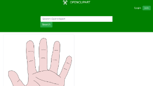 openclipart圖庫：hand-資源代表圖