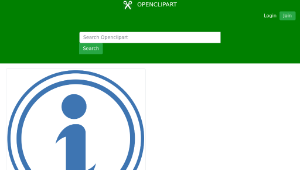 openclipart圖庫：Information Icon