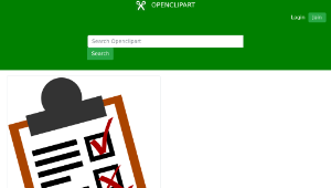 openclipart圖庫：To-Do List-資源代表圖