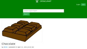 openclipart圖庫：Chocolate-資源代表圖