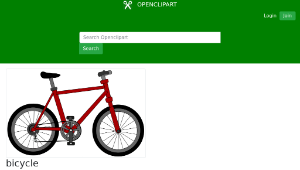 openclipart圖庫：bicycle縮圖