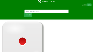 openclipart圖庫：dado 1縮圖