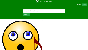 openclipart圖庫：Singing Smiley Face-資源代表圖