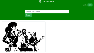 openclipart圖庫：music group-資源代表圖