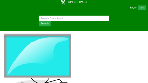openclipart圖庫：Computer-資源代表圖