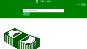 openclipart圖庫：Money-資源代表圖