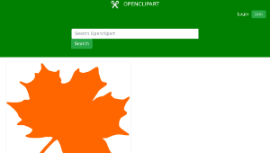 openclipart圖庫：Maple-leaf縮圖