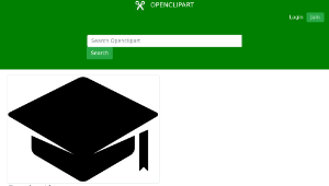openclipart圖庫：Graduation cap-資源代表圖