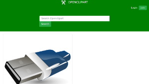 openclipart圖庫：USB