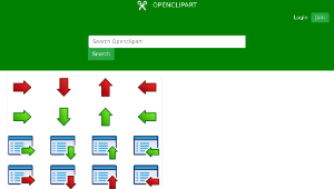 openclipart圖庫：arrow-icons-set縮圖