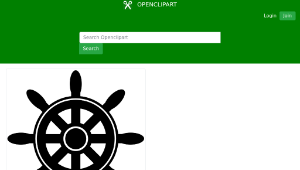 openclipart圖庫：ship wheel-資源代表圖