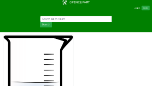 openclipart圖庫：Beaker