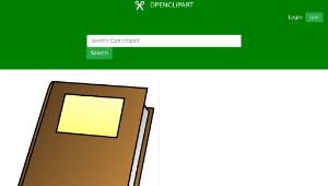 openclipart圖庫：Book